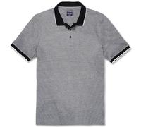 Marvelis Herren Polo-Shirt Kurzarm 641632,Oxfort,Polo,schwarz 68,M