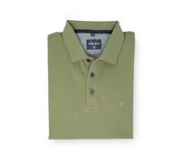 Marvelis Herren Poloshirt Casual Fit Polokragen Einfarbig Khaki, Größe:L