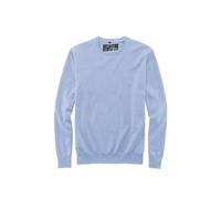 Marvelis Herren Pullover Casual Fit Rundhals Einfarbig Hellblau