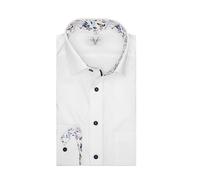 Marvelis Herrenhemd Modern Fit – Langarm 64 cm, New Kent Kragen, Weiß, Gr. 40