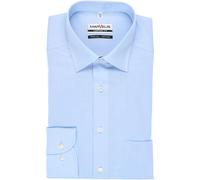 MARVELIS LANGARM HEMD CHAMBRAY COMFORT FIT HELLBAU - 45