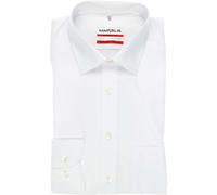 MARVELIS LANGARM HEMD MODERN FIT WEISS EXTRA LANGER ARM - 46