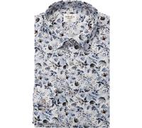 Marvelis Modern Fit Hemd bleu, Bedruckt