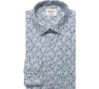 Marvelis Modern Fit Hemd bleu, Blumen
