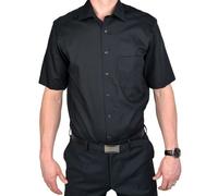 MARVELIS Modern Fit Hemd Halbarm New Kent Kragen schwarz,Gr.40