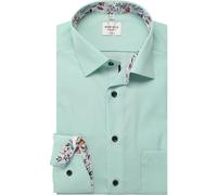 Marvelis Modern Fit Hemd hellgrün, Einfarbig
