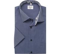 Marvelis Modern Fit Hemd Kurzarm nachtblau