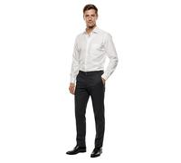 MARVELIS Modern Fit Hemd Langarm mit Brusttasche Popeline, Gr.46 Farbe: Weiß