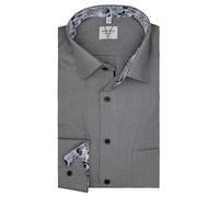 MARVELIS Modern Fit Hemd mammut, Einfarbig