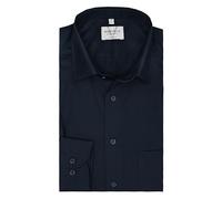 Marvelis Modern Fit, Herrenhemd, Business, Buegelfrei, Nachtblau, Grösse 48