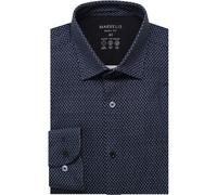 MARVELIS Performance Body Fit Jerseyhemd bleu, Bedruckt