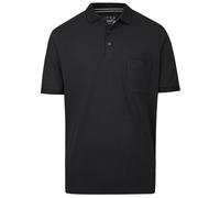 MARVELIS POLOSHIRT QUICK-DRY KURZARM SCHWARZ - 4XL
