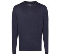 Marvelis Pullover Casual Regular Fit, Rundhals, Langarm, Merino-Wolle, Marine, XL