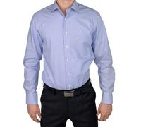 Marvelis Modern Fit Hemd blau/weiss, Gestreift