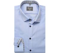 Marvelis Super Slim Hemd bleu, Einfarbig