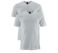 Marvelis T-Shirt weiß V-Ausschnitt 2817/00/00, L - 2er Pack
