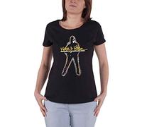 Mary J Blige - Mary J Blige T Shirt Glow Logo Nue offiziell Damen Skinny Fit Schwarz L