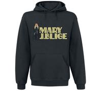 Mary J. Blige Photo Logo Kapuzenpullover schwarz in S