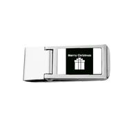 mas Box Surprise Slim Money Clip Stainless Holder Pocket Wallet
