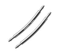 masar 14 bis 26 mm Ø 1,5 mm oder 1,78 mm Premium 316L gebogen, gebogen, Federstege, Pumpen, Federstege für Uhrenarmbänder aus Edelstahl - 1 Werkzeug, Ø 1,78 mm, gebogen, 2 Stück, 16 mm, Sport