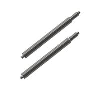 masar 6 bis 40 mm Premium Ø 1,78 mm 1,8 mm 2 mm 2,5 mm - Federstege für Uhrenarmbänder - Uhrmacher, 2 Stück oder 4 Stück - Edelstahl 316L, Doppel/Einzelbett, Ø 1,8 mm x 2, 27 mm