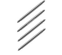 masar 6 bis 46 mm Premium Ø 1,5 mm oder 1,6 mm Edelstahl 316L - Federstege für Uhrenarmbänder - Uhrmacher 2 Stück oder 4 Stück, 316 l, Ø 1,5 mm, 4 Stück, 26 mm