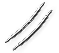 masar Premium Federstege für Uhren, Curved SLX Ø 1,78 mm Edelstahl 316L - 0,8 mm 2 Stück, 23mm