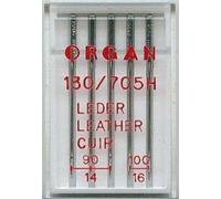 Maschinennadeln Organ 130/705 H Leder