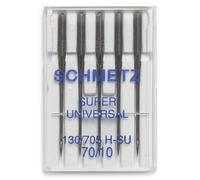 Schmetz Super Universalnadel Stärke 70/ System 130/705 H-SU/ 5 Nadeln (Anti-Kleber)