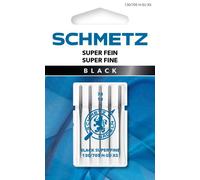 Schmetz Black Super Fein-Nadel Stärke 60/ System 130/ 705 H-SU XS/ 5 Nadeln