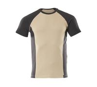 MASCOT Potsdam T-Shirt Hellkhaki / Schwarz 4XL - 50567-959-5509-4XL