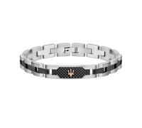 Maserati Armband Herren Iconic dark gun 21cm