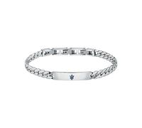 Maserati Jewels Herren Armband aus Stahl, blau IP - JM222AVD05