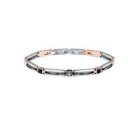 Maserati Herren-Armband JM223ATZ19 Edelstahl Keramik Schwarz 21 cm