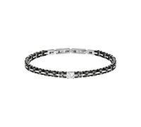 Maserati Herrenarmband JM420ATI02 Edelstahl Keramik PVD 22 cm Schwarz