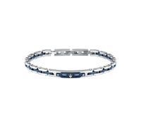 Maserati Herrenarmband aus Stahl, 18 Karat Gold, Keramik, CERAMIC GOLD-Kollektion JM424AXU10