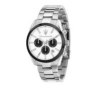Maserati R8853151004 Herrenuhr Attrazione Multifunktion Stahl/Weiß