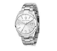 Maserati Armbanduhr Attrazione R8853151014 Herren, Quarz, Datum, Edelstahl weiß