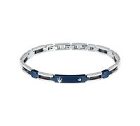 MASERATI - BRACELET - ceramic - BR. BLUE TAG+BLK / 18,5+3 cm