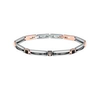 Maserati Herren-Armband JM223ATZ19 Edelstahl Keramik Schwarz 21 cm