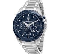 Maserati Chronograph Edelstahl blau, silber Herren