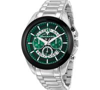 Maserati Chronograph Edelstahl grün Herren
