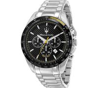 Maserati Uhren R8873612042 Herren-Armbanduhr Chronograph Traguardo Stahl/Schwarz