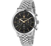 Maserati Chronograph Edelstahl schwarz, silber Herren