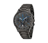Maserati Herren-Armbanduhr, Chronograph, Analog, 42 mm, Kollektion Dark Edition, Dark Gun - R8873654002, One size, Edelstahl, Ohne Edelsteine