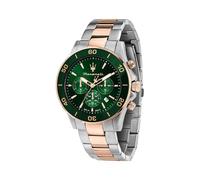 Maserati Competizione - Bicolor(Roségold) / 43 mm / Grün