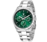 MASERATI Herrenuhr, Multifunktion, Analog, 43 mm, COMPETIZIONE-Kollektion - R8853100044