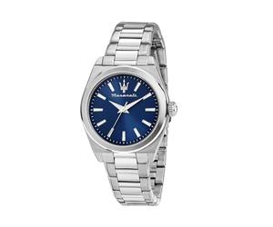 Maserati Damenuhr aus Stahl, Nur Zeit, Analog, 35 mm, Velocita‘-Kollektion, Geschenkideen für Damen