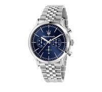 Maserati Epoca 42 Mm Chr Blue Dial Br Ss Uhr