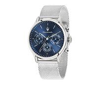Maserati Uhren R8853118019 Herrenuhr Multifunktion Epoca silberfarben/blau